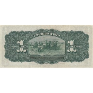 Haiti, 1 Gourde, 1919, VF, p140