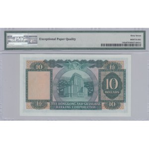 Hong Kong, 10 Dollars, 1965/1967, UNC, p182e