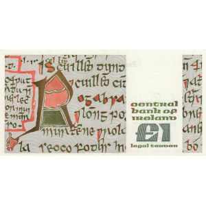 Ireland, 1 Pound, 1989, AUNC (-), p70d