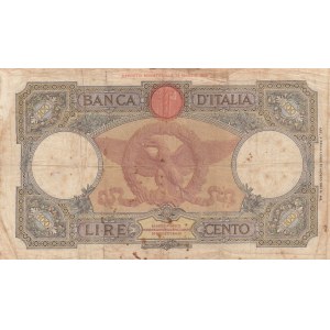 Italy, 100 Lire, 1939, FINE,