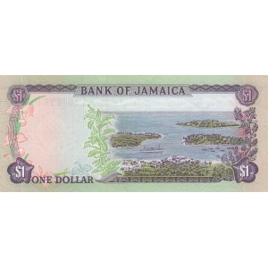 Jamaica, 1 Dollar , 1976, UNC, p59a