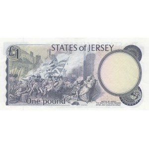 Jersey, 1 Pound, 1976/1988, UNC, p11a