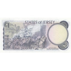 Jersey, 1 Pound , 1976-1988, UNC, p11b