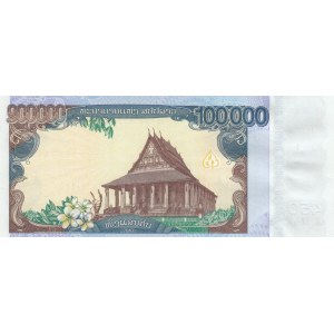 Lao, 100.000 Kip , 2010, UNC, p40