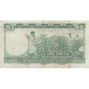 Malawi, 1 Pound, 1964, VF, P3a
