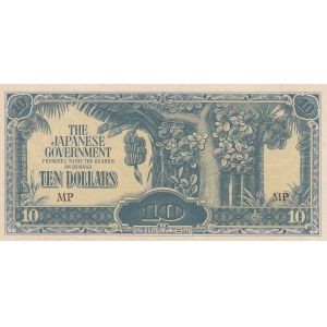 Malaya, 10 Dollars, 1942/1944, UNC (-), pM7c