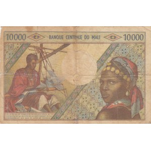 Mali, 10.000 Francs, 1970/1984, FINE, p15e