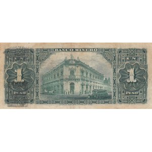 Mexico, 1 Peso, 1914, FINE (+), pS162e