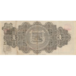 Mexico, 1 Peso, 1914, VF (+), pS388