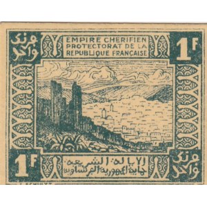 Morocco, 1 Franc, 1944, UNC, p42