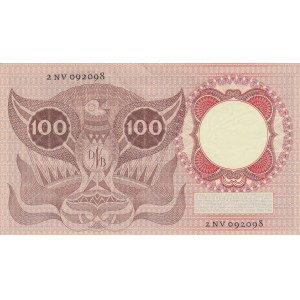 Netherlands, 100 Gulden, 1953, AUNC (-), p88