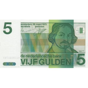 Netherlands, 5 Gulden, 1973, UNC, p95a