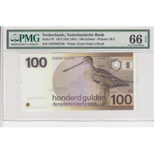 Netherlands, 100 Gulden, 1977, UNC, p97