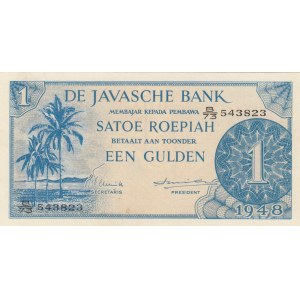 Netherlands Antilles, 1 Gulden, 1948, AUNC, p98
