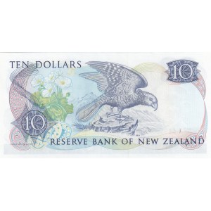 New Zealand, 10 Dollars, 1985/1989, UNC, p172b