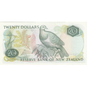 New Zealand, 20 Dollars, 1989, UNC, p173c