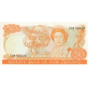 New Zealand, 50 Dollars, 1981/1985, UNC, p174a
