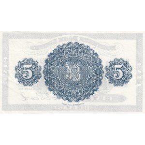 Northern Ireland, 5 Pounds, 1943, UNC (-), p180b
