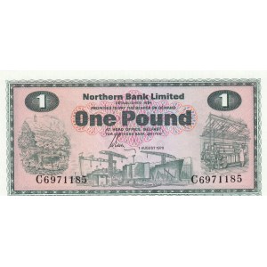 Northern Ireland, 1 Pound, 1978, UNC, p187