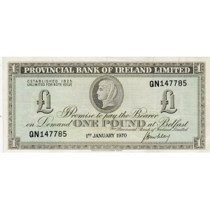 Northern Ireland, 1 Pound, 1968/1972, XF, p245