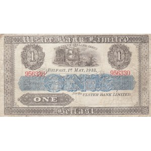 Northern Ireland, 1 Pound, 1929/1934, VF, p306
