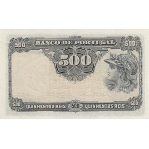 Portugal, 500 Reis, 1917, UNC, p105a