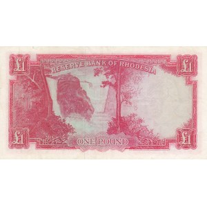 Rhodesia, 1 Pound, 1964, VF (+), p25a