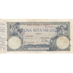 Romania, 1.000 Lei, 1946, VF, p58