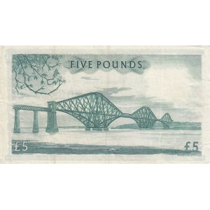 Scotland, 5 Pounds, 1957, XF, p262