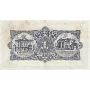 Scotland, 1 Pound, 1958, AUNC (-), p324b