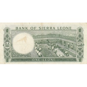 Sierra Leone, 1 Leone, 1969, VF, p1b