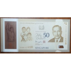 Singapore, 50 Dollars, 2015, UNC, p61