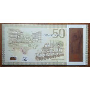 Singapore, 50 Dollars, 2015, UNC, p61