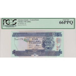 Solomon Islands, 5 Dollars, 2006, UNC, p26