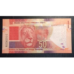 South Africa, 50 Rand, 2015, UNC, p140b