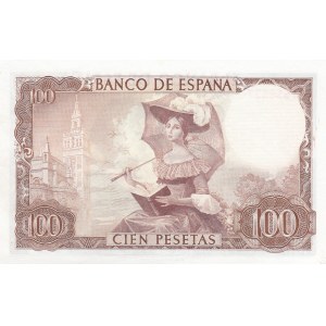 Spain, 100 Pesetas, 1956, UNC, p150
