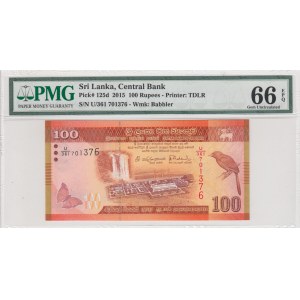 Sri Lanka, 100 Rupees, 2015, UNC, p125d