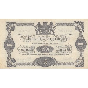 Sweden, 1 Krona, 1916, UNC, p32c