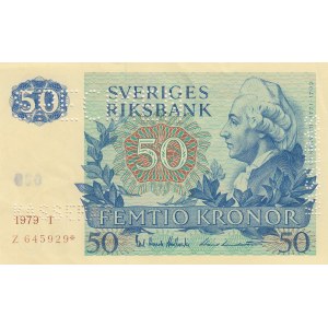 Sweden, 50 Kronor, 1979, UNC (-), p53s, SPECIMEN