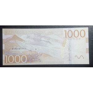 Sweden, 1.000 Kronor, 2015, UNC, p74