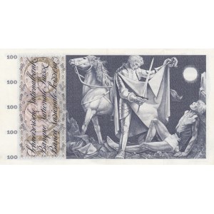 Switzerland, 100 Franken, 1973, XF, p49o
