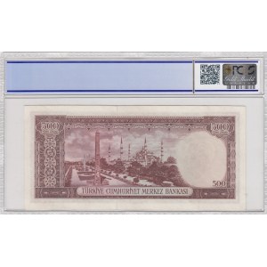 Turkey, 500 Lira, 1962, UNC, p178a