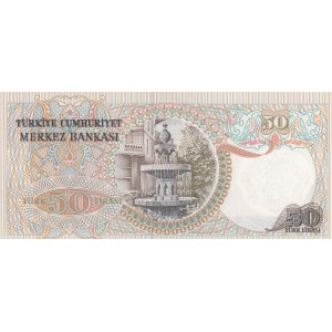 Turkey, 50 Lira, 1976, UNC, p188