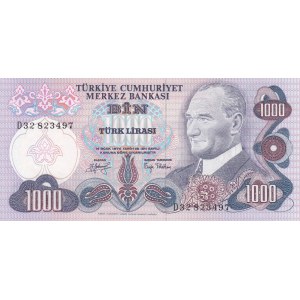 Turkey, 1.000 Lira, 1979, UNC, p191