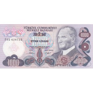 Turkey, 1.000 Lira, 1981, UNC, p191