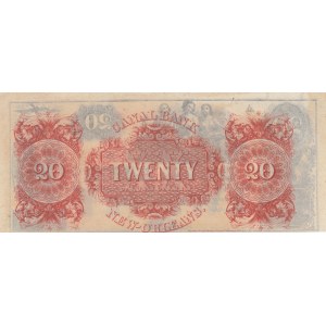 Confederate States of America, 20 Dollars, 18xx, UNC,