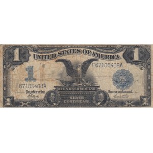United States of America, 1 Dollar, 1899, FINE (+), p338a