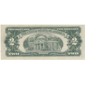 United States of America, 2 Dollars, 1963, VF, p382a