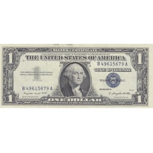 United States of America, 1 Dollar, 1957, XF, p419a