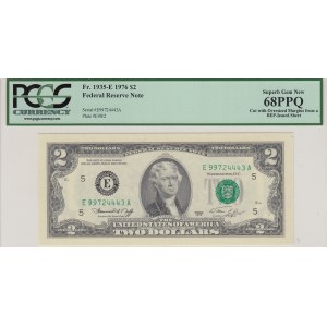 United States of America, 2 Dollars, 1976, UNC, p461